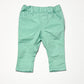 Green shimmer pull-up pants - Size 00