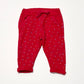 Red floral trackies - Size 00