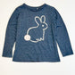 Sequined bunny top - Size 4