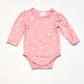 Pink spotty bodysuit - Size 00
