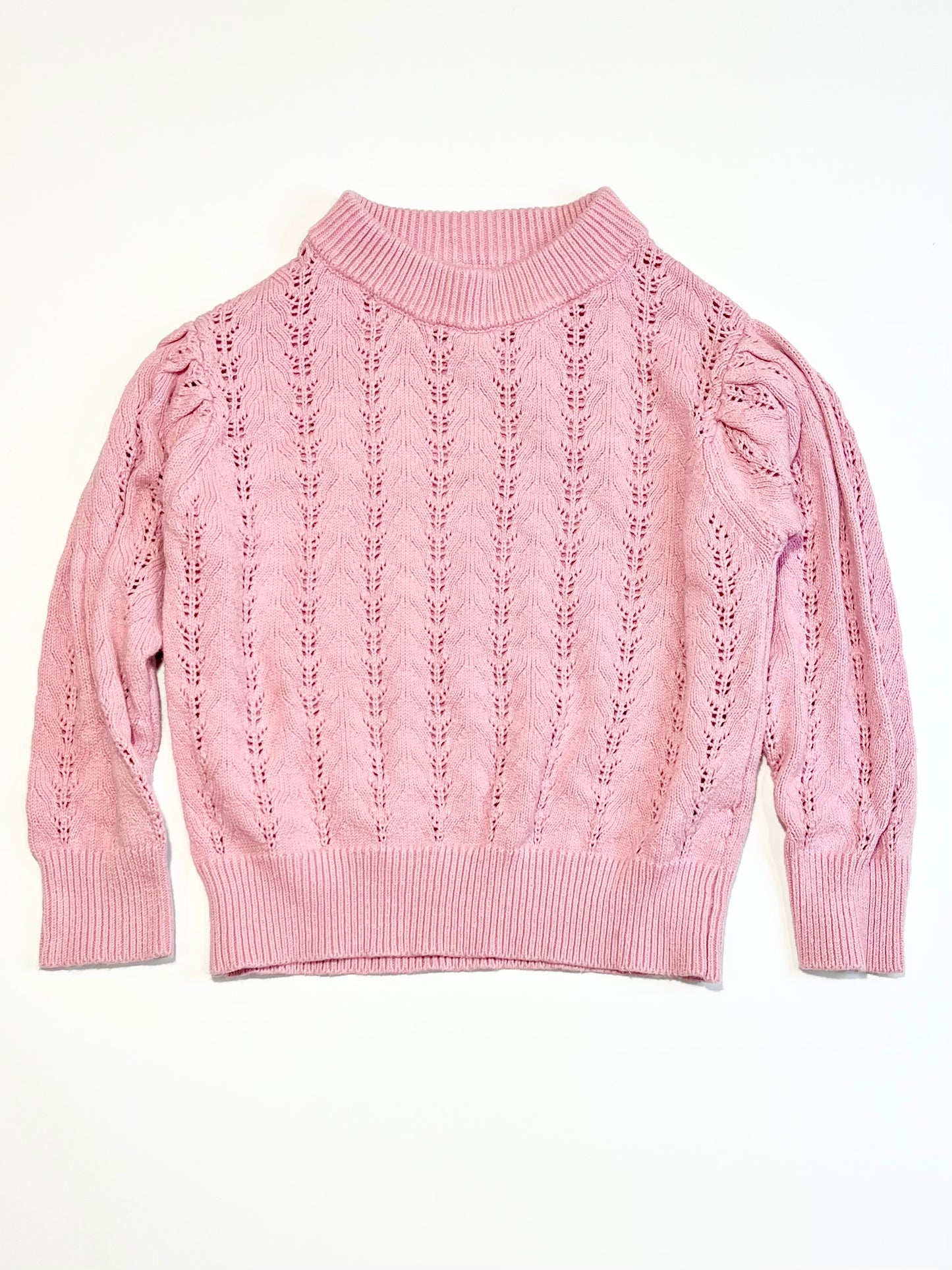 Pink knit jumper - Size 4