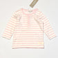 Ribbed henley top brand new - Size 00