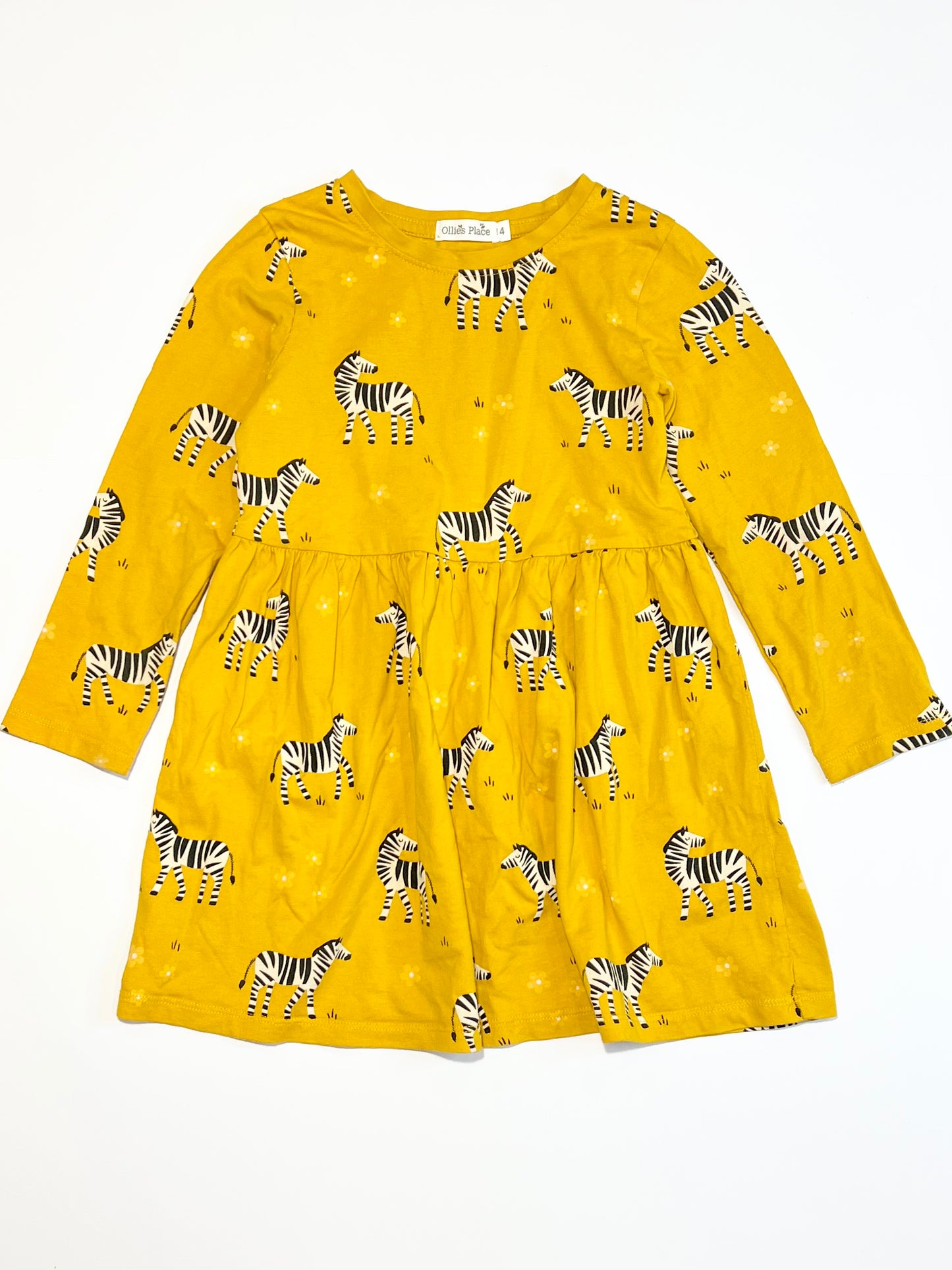 Zebras jersey dress - Size 4