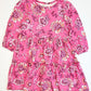 Floral jersey dress - Size 4