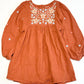 Embroidered muslin dress - Size 4-5