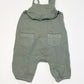 Green muslin overalls - Size 00