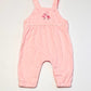 Pink corduroy overalls - Size 00