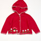 Red knit jacket - Size 00