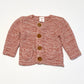 Dusty pink cardigan - Size 00