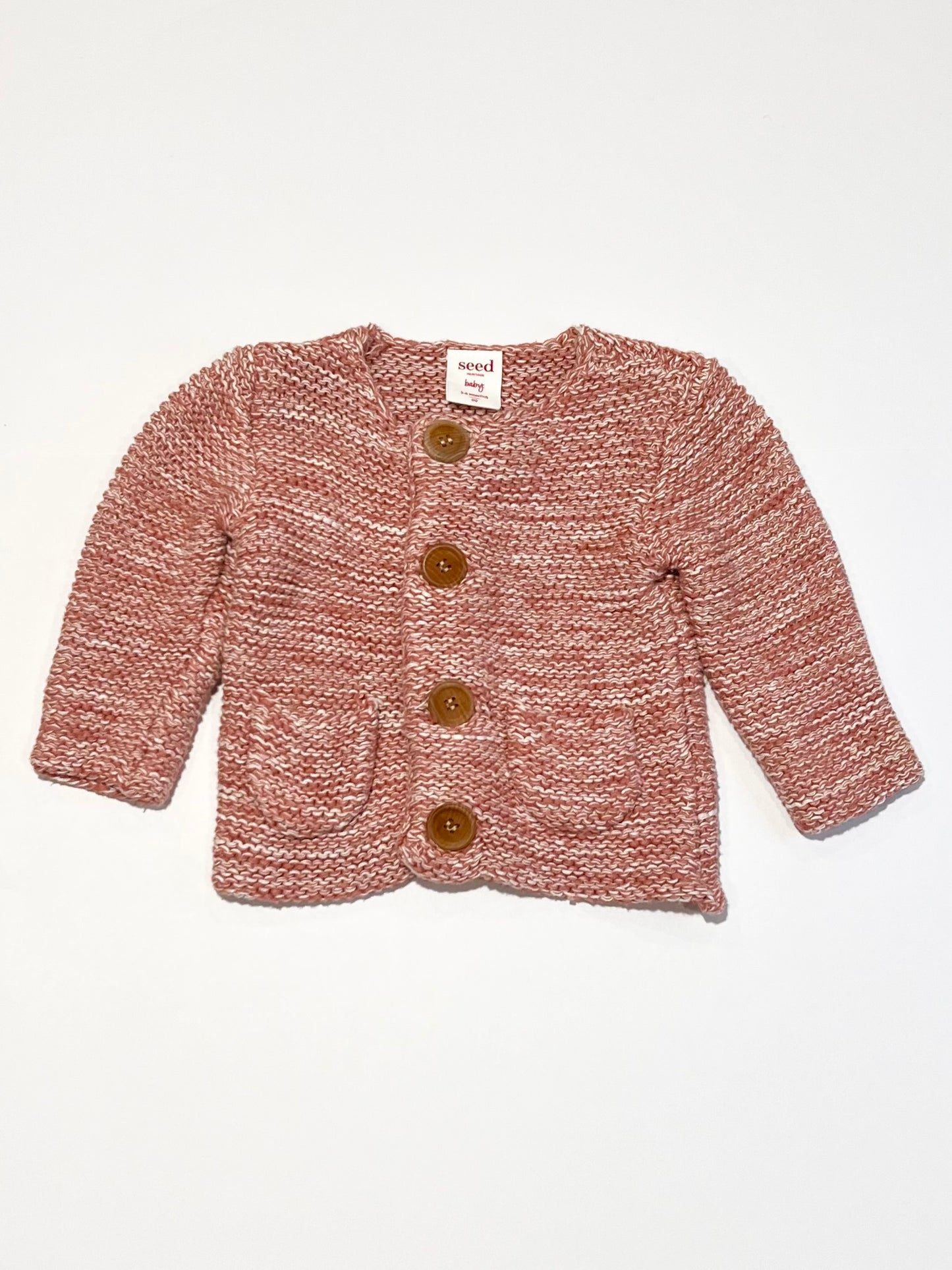 Dusty pink cardigan - Size 00