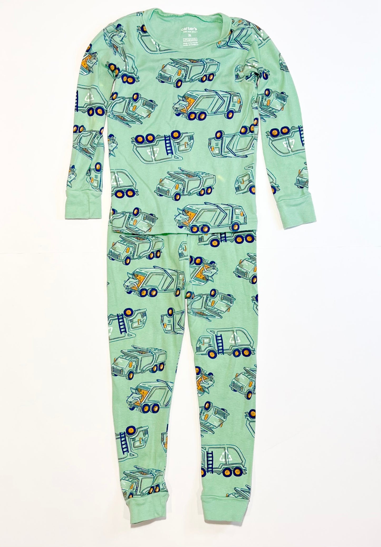 Trucks ribbed pyjamas - Size 3