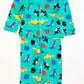 Space dinos flannelette pyjamas - Size 3