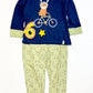 Cycling bunny pyjamas - Size 3