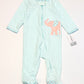 Striped elephant onesie brand new - Size 00