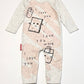 Milk & cookies onesie - Size 00