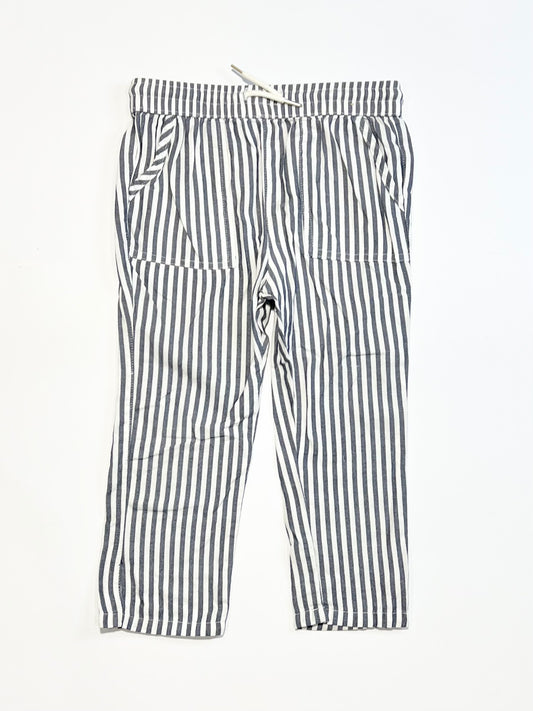 Striped cotton pants - Size 3