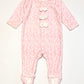 Bows velour onesie - Size 00