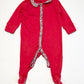 Red floral onesie - Size 00