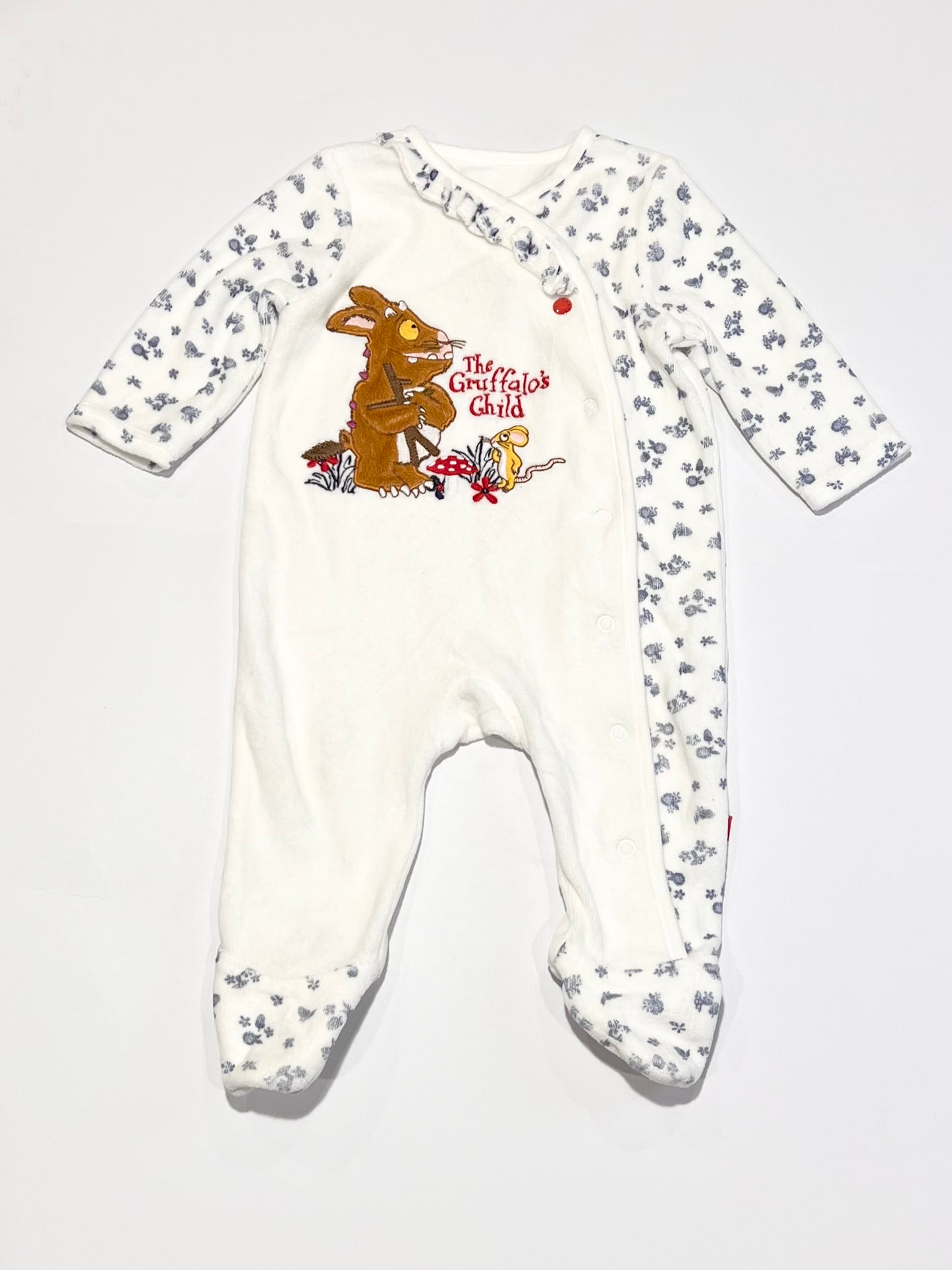 Velour Gruffalo onesie - Size 00