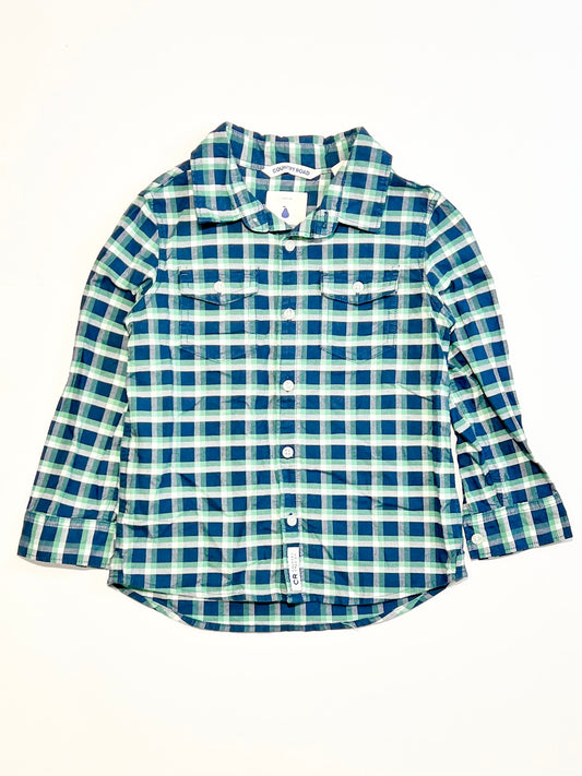 Woven checkered shirt - Size 3