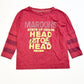 Maroons top - Size 3