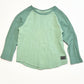 Green waffle top - Size 3