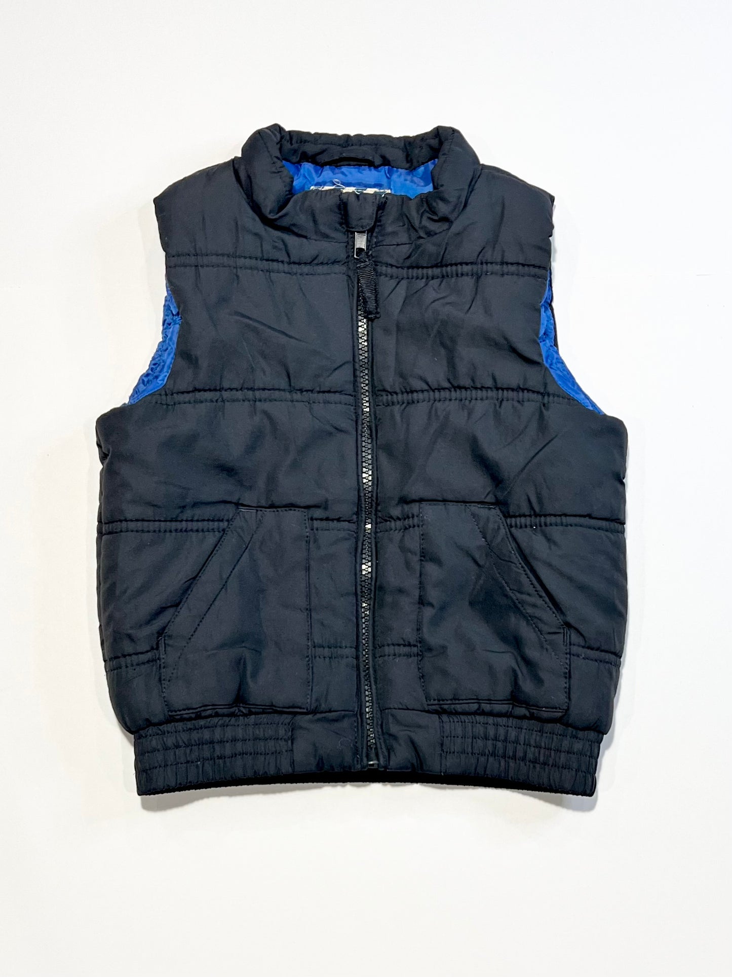 Navy puffer vest - Size 3