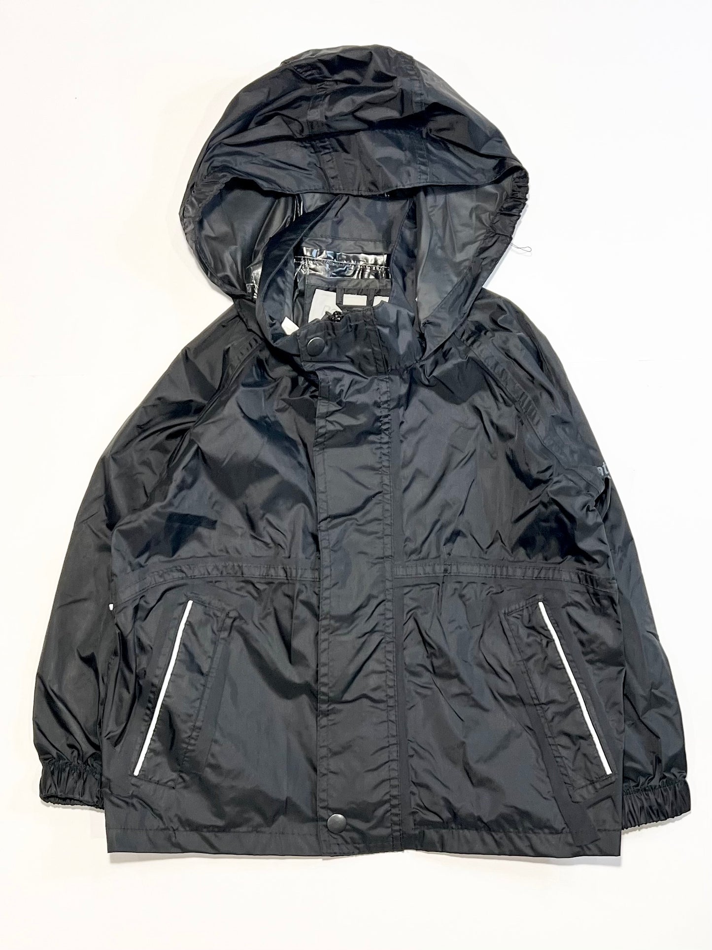 Black windbreaker - Size 3-4