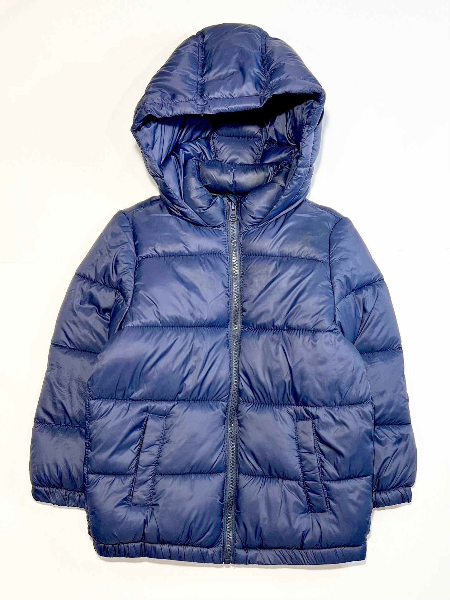 Navy puffer jacket - Size 3-4