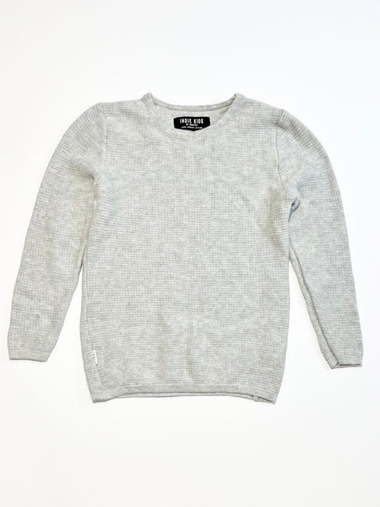 Grey knit jumper - Size 3