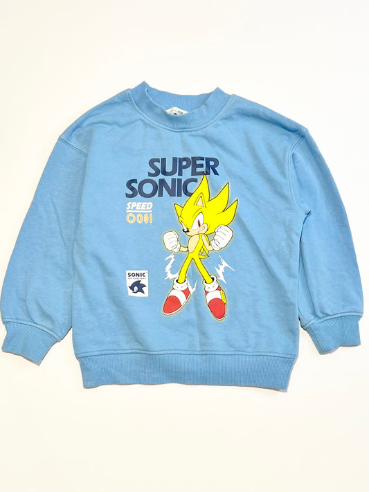 Super Sonic sweater - Size 3-4