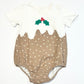 Christmas pudding bodysuit - Size 2