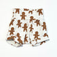 Gingerbread jersey shorts - Size 00