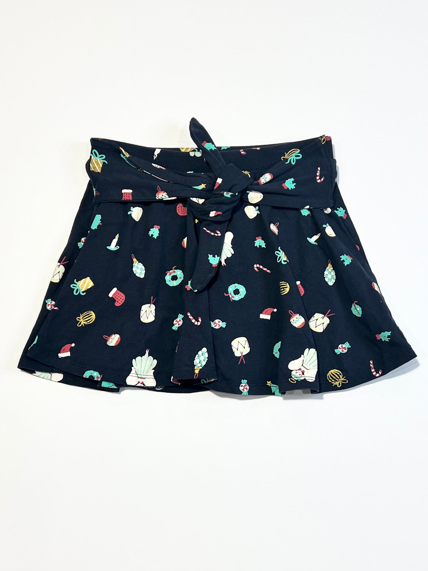 Christmas jersey skort - Size 4