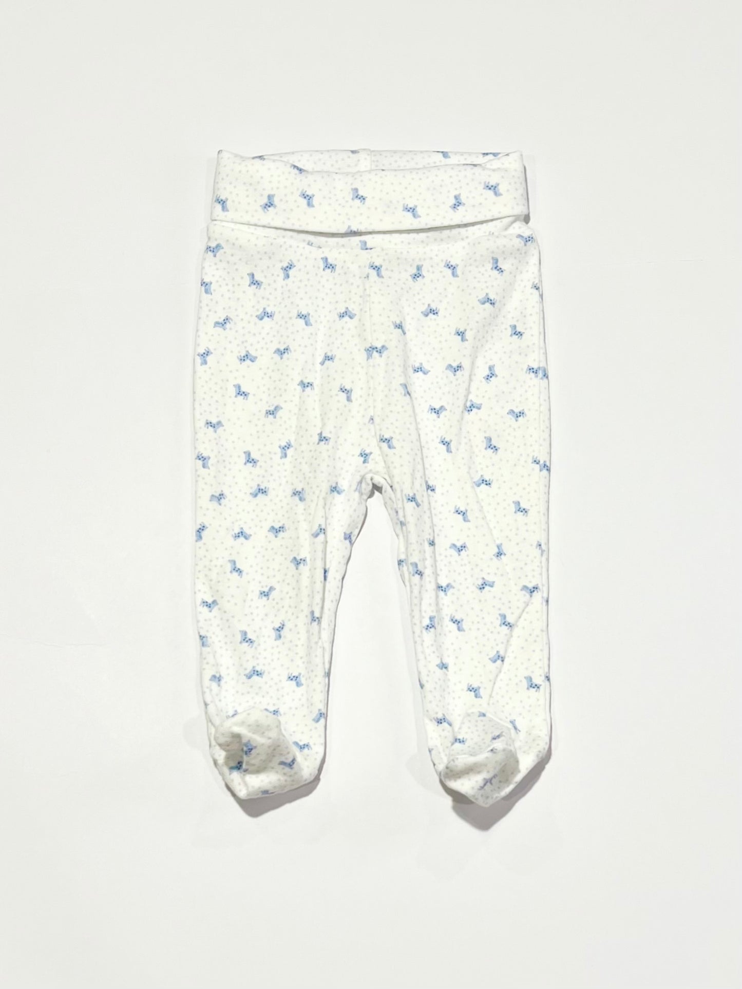 Ribbed footed puppy pants - Size 000