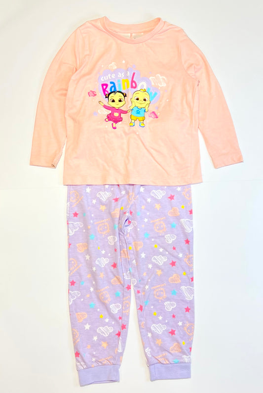 Cute as a rainbow pyjamas - Size 3