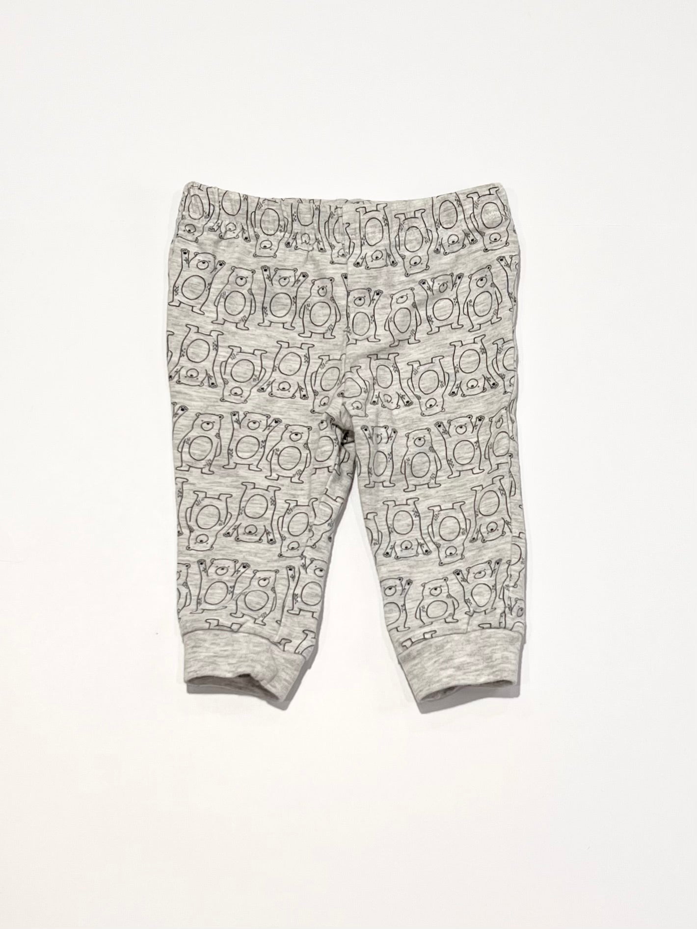 Grey bear leggings - Size 000