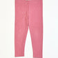 Pink glitter leggings - Size 3