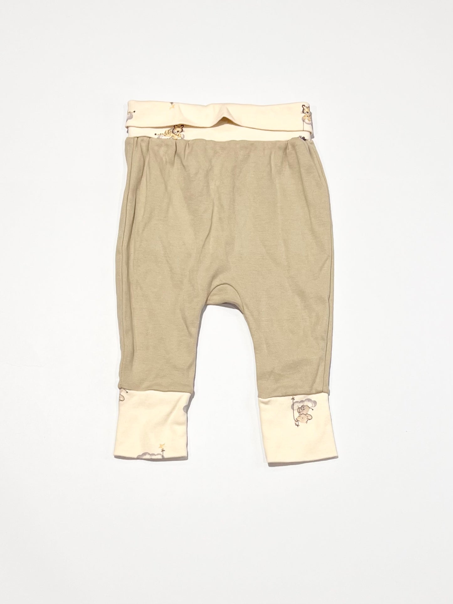 Tan jersey pants - Size 000