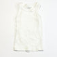 White ribbed singlet - Size 3