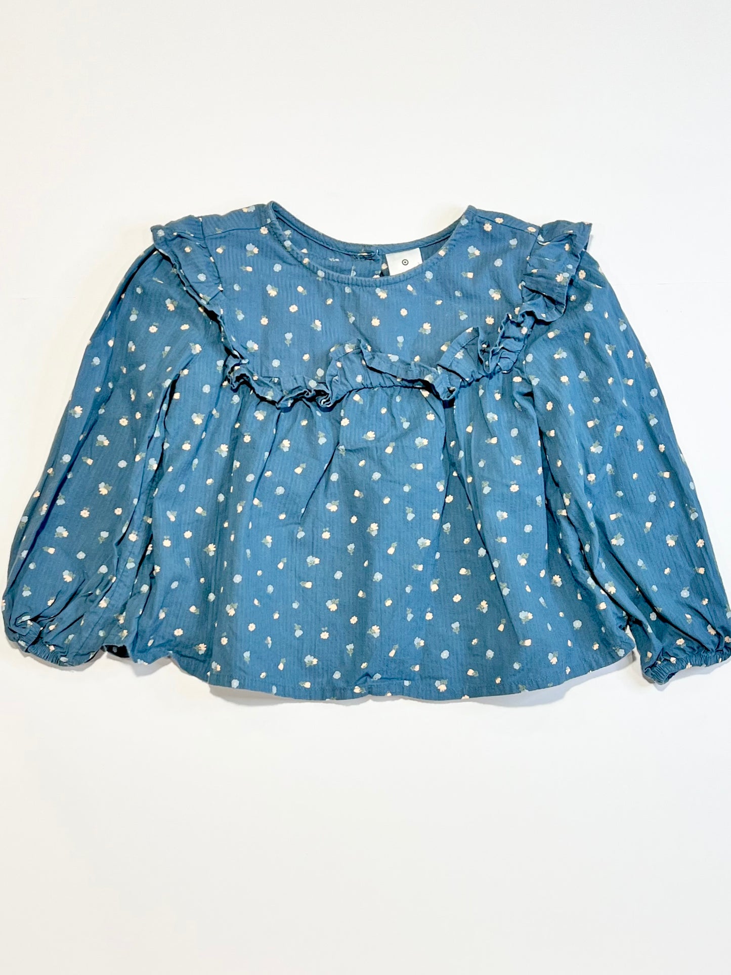 Floral ruffle top - Size 3