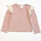 Pink ribbed top - Size 3