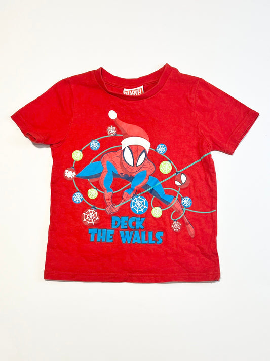 Spider-Man Christmas tee - Size 3
