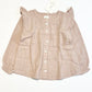 Muslin ruffle top brand new - Size 3
