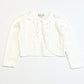 White cropped cardigan - Size 3