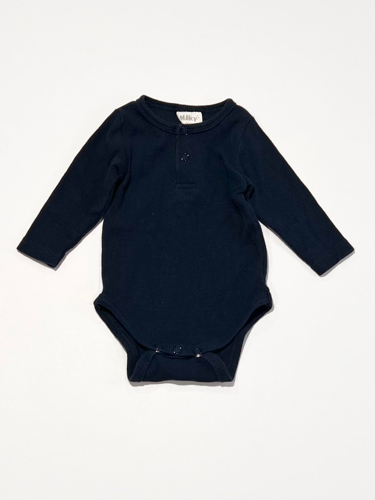 Ribbed henley bodysuit - Size 000