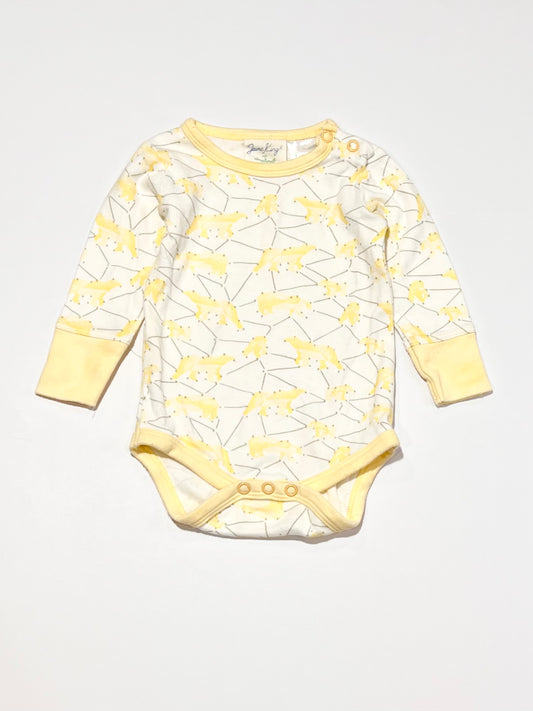 Yellow bears bodysuit - Size 000