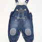 Blue chambray overalls - Size 000