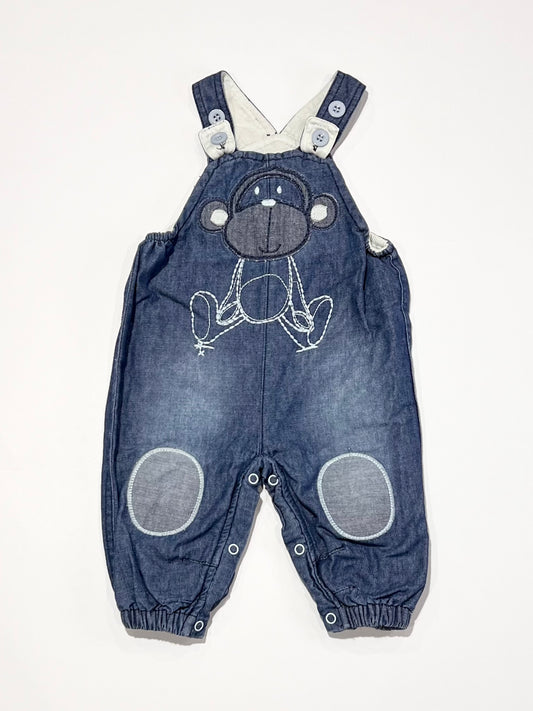 Blue chambray overalls - Size 000