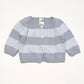 Blue striped cardigan - Size 000